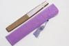 Hasegawa Women's Kyoto Fan with Pouch and Presentation Box (Wisteria)