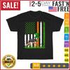 German Shepherd Saint Patrick's Day Dogs Lover American Flag T Shirt Men Women