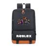 Stilvolle Roblox-Muster Kinder-Schultasche mit verstellbaren, gepolsterten Schultergurten