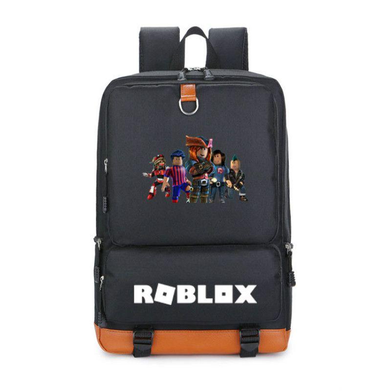 Stilvolle Roblox-Muster Kinder-Schultasche mit verstellbaren, gepolsterten Schultergurten