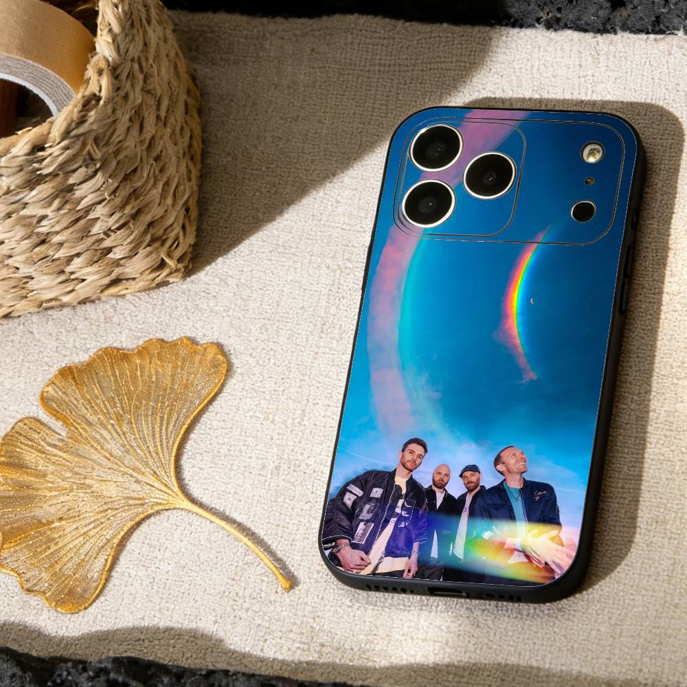 

C-Coldplay Britpop Icon Shell Phone Case Silicone Soft For IPhone 17 16 15 14 13 12 11 X XR Plus Pro Max Plus iPhone16se4