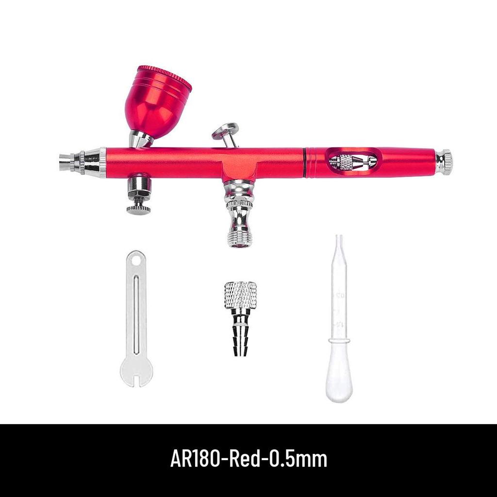 AR180 Airbrush for Car & Model Painting, 0.3-0.5mm Caliber