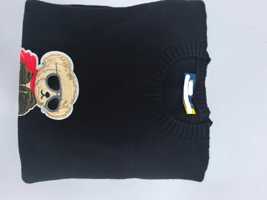 Women's High-Quality Wool Cashmere Teddy Bear Sweater, Autumn/Winter 2025