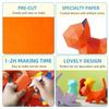 ORIGAMIPLANET 3D Origami Craft Kit - Walk Kitten, Cat Paper Sculpture Home Decor Art Piece Paper Decoration, 3D Paper Art Handmade Interior