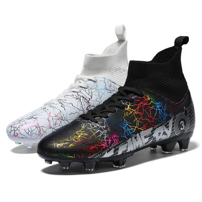 Fashion Men's Hip-top Football Shoes Women's Children Artificial Lawns AG Student Football Training Shoes Men