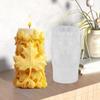 Ahornblatt Zylinderkerze Silikonform DIY Kerzenform Gips Aromatherapie Handgemachte Dekoration Epoxidform