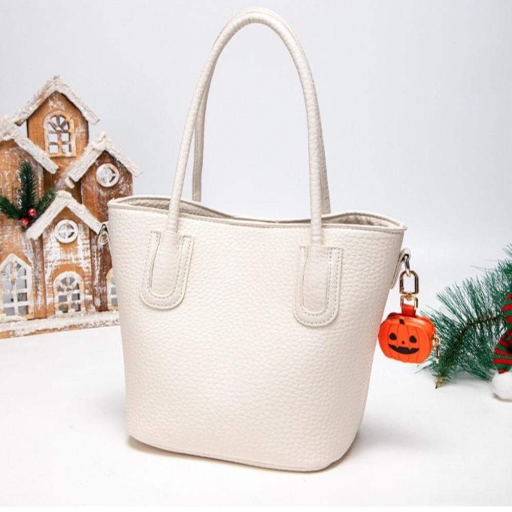 Kawaii Leather Mini Bag Pendant with Zipper Vintage Coin Purse Creative Multi-purpose Headphone Bag Birthday Gift