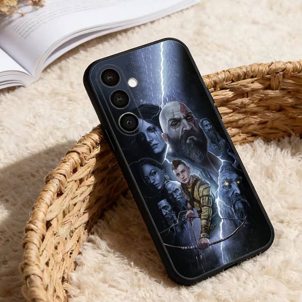 G-God Of Game W-War Phone Case For Samsung Galaxy A13,21s,22,31,32,52,53,71,72,73,Soft Black Cover