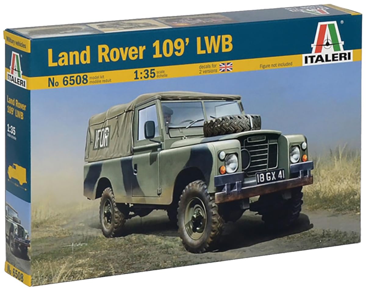 

Platz Italeri 1/35 Британский Land Rover 109 LWB Пластиковый набор модели IT6508 (Военная техника)