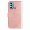 Pro Motorola Moto E13 E20 G05 G54 Edge 40...Série Elegantní univerzální kožené pouzdro na telefon s peněženkou a poutkem na zápěstí Multifunkční ochranný kryt