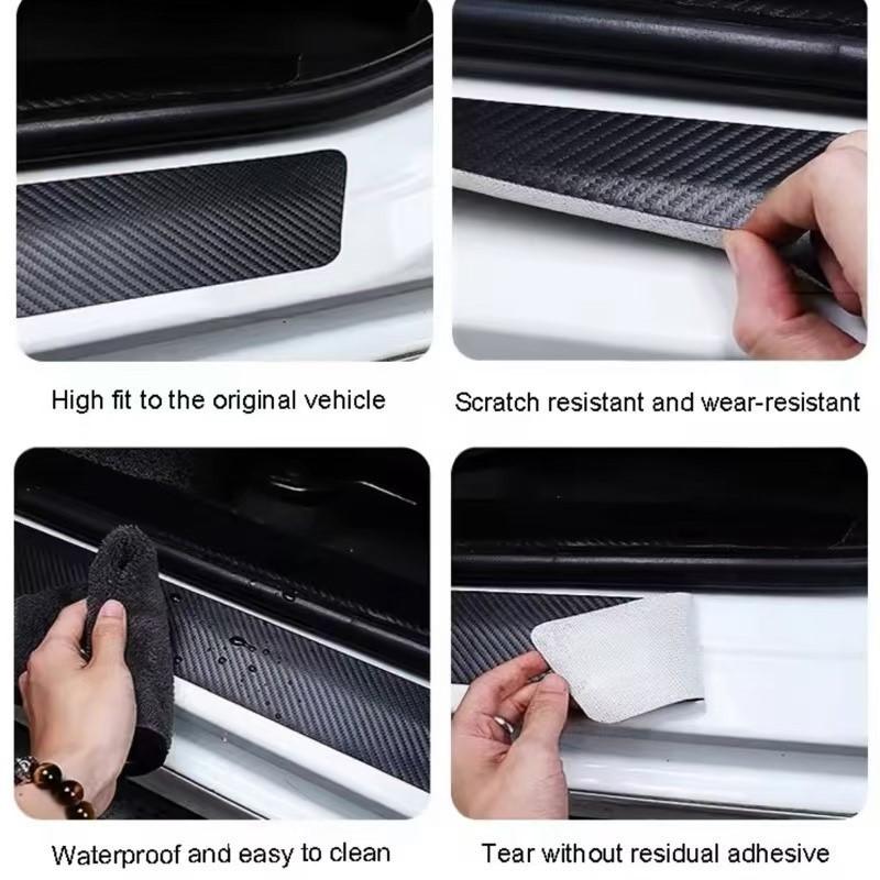 cstmfk1 Carbon fiber automotive parts car threshold stickers For Lexus RX330 IS250 Ct200h ES300h RX350 IS300h NX300h RX400h ES350 GS300
