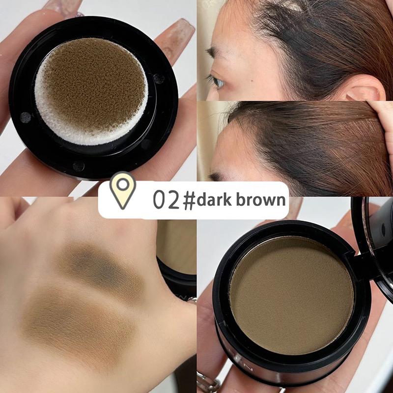 1Pcs Hairline Powder Hair Root Cover Up Natural Water Proof Instant Modified Repair Hair Shadow Powder Makeup Hair Concealer