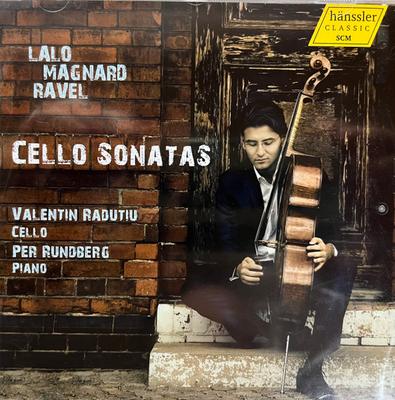 CD VALENTIN RADUTIU, PER LUNDBERG, LAL - 19th Century French Cello Sonatas ( CD98654 Hänssler Classi 2012 US Classical Used