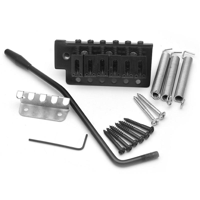 

2024 Набор мостов тремоло для электрогитары, запасные части, одиночная система тремоло, музыкальный инструмент