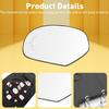 Mirror Glass Heated Turn Signal Driver Side LH For 2007-2013 Chevy GMC Cadillac