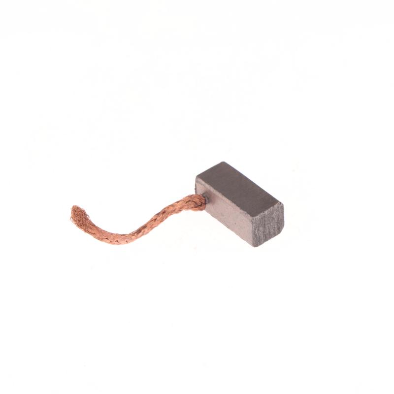 4 Pièces Accessoires Bricolage 6X6X12Mm Moteur Électrique Balai de Carbone Outil Électrique Souffleur Ventilateur Balais en Graphite