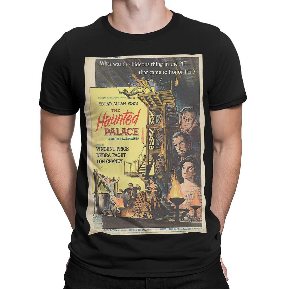 

The Haunted Palace Edgar Allan Poe Classic Horror Film Men Women Graphic Tee S