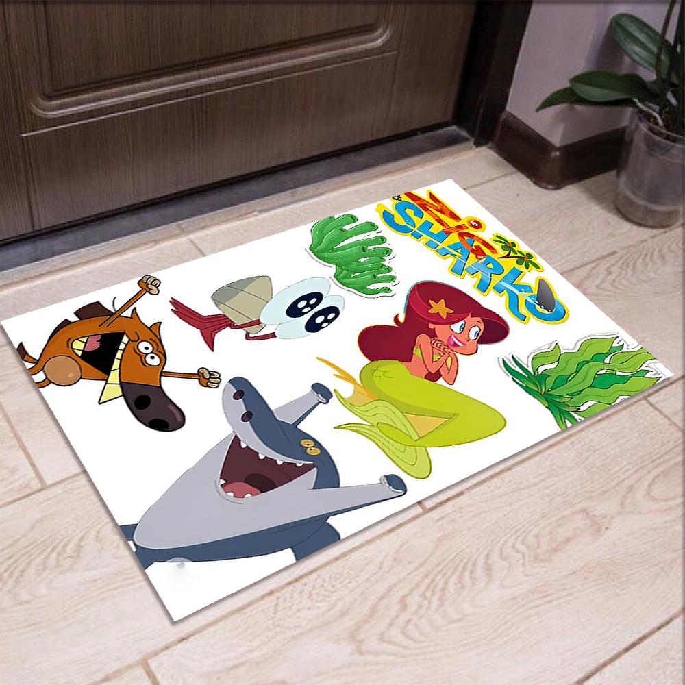 Zig & Sharko Printed Carpet Rug for Office Chair Living Room Bedroom Kitchen Room Decor Gifts