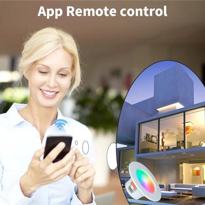 Tuya WiFi ZigBee LED Stropní svítidlo 5W 7W 10W 15W RGB Chytré Stropní Svítidlo AC85-265V Stmívatelné APP Dálkové Ovládání Smart Life Do Ložnice