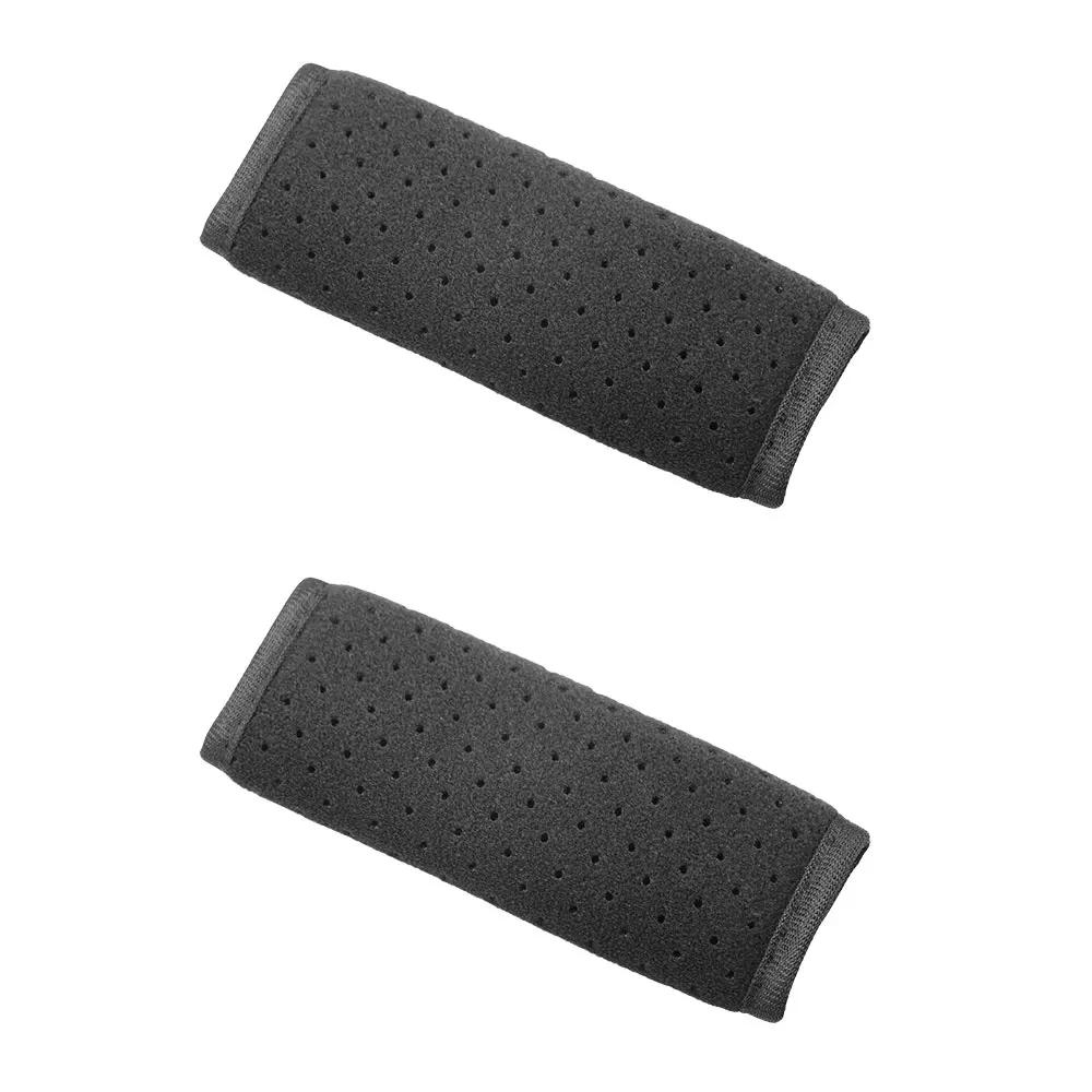 Durable And Safe 1 Pair Black Weight Reducing Shoulder Pads Dual Backpack Stress Reducing Wider Weight Reducing Schoolbag Shoulder Strap Unisex