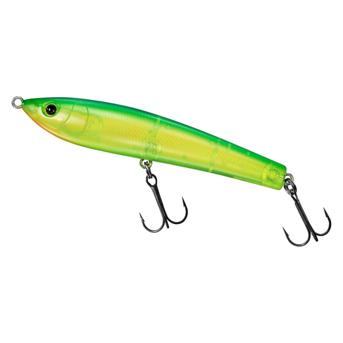 

DAIWA Chinning Lure Silver Wolf Rough Diver 90F Lime Chart Clear
