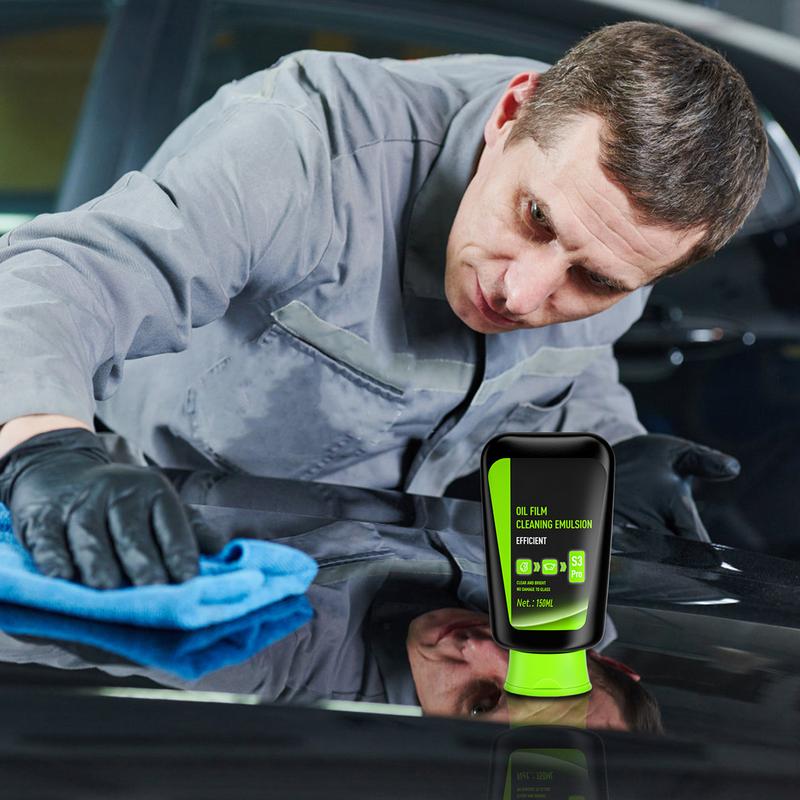 

Windshield Oil Film Remover 150ml Car Glass Cleaning Liquid Car Glass Cleaning Liquid Effective Protective Glass Cleaner For CHINA