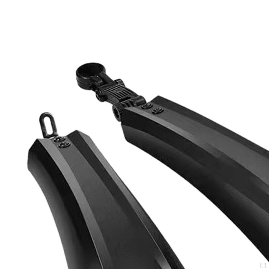 Front and Rear Mud Flaps Mudguards against Splashing Water Dirts Repair Practical Set Bike s
