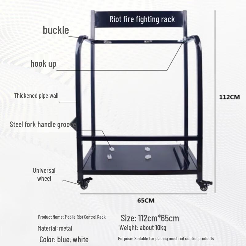 Movable Explosion-Proof Security Equipment Stand