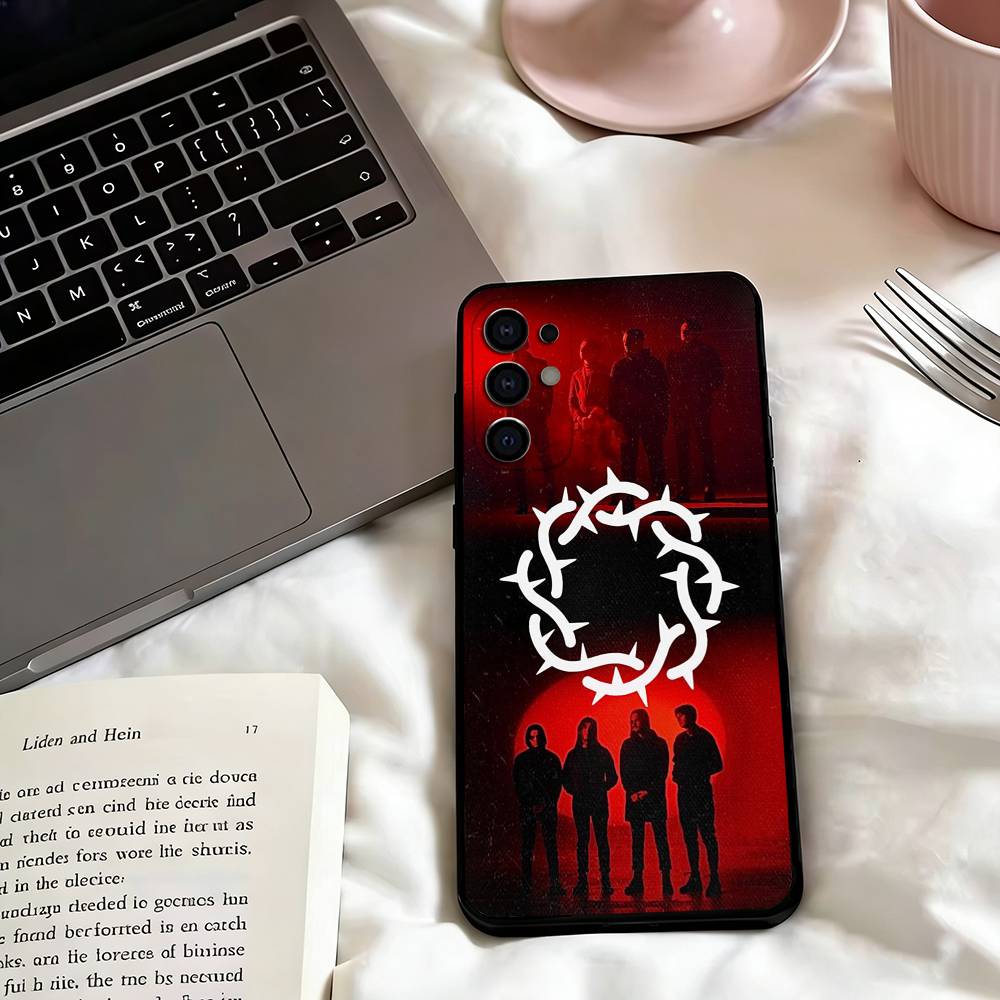 Rock Band B-Bado-Omens Phone Case Black Silicone Soft For Samsung S25,S24,S21,S22,S23,S30,Ultra,S20,Plus,Fe,Lite