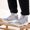 Anta Lifestyle Series Fleece Fashion Comfortable Simple Waterproof Warm High-Top Casual Shoes Men sneaker Pigeon-Gray 112348986-2