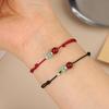 1/2 Stück Handgeflochtene Glücksbändchen Armbänder für Damen Glück Reichtum Armband Paar Freundschaft Schmuck Geschenke