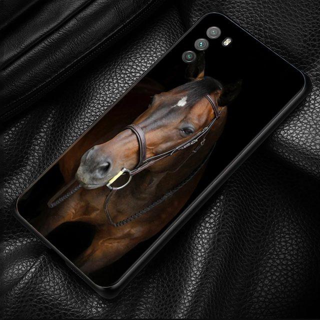 Case For Xiaomi Poco X3 F3 Gt M3 Nfc F1 M3 M4 Pro 5g F3 Gt Cover For Mi 11t 10t Pro 9t 11 Note 10 Lite Civi Shell Running Horses