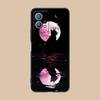 Luna Mond Katze Handyhülle für Huawei P60 P50 P40 P30 P20 P10 P9 P8 Pro Lite Plus Bunte Druckabdeckung Cover Smartphone
