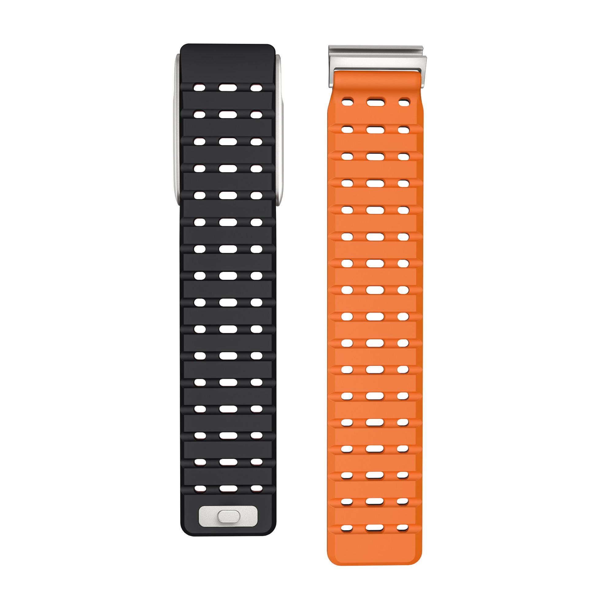 

Whoop 5.0 Compatible Magnetic Silicone Breathable Two-Color Sports Wristband Strap ECG Version