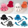 Adorable Double-sided Flip Reversible Octopus Plush Toy For Kids Soft And Cuddly Marine Life Stuffed Animal