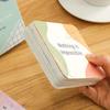 52PCS Pink Green Motivational Card Interesting Paper Inspirational Paper Cards Empowering Quotes Daily Motivation