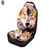 Universal Car Seat Cover Thickening Polyester 3D Wolf Seat Auto Inclusive Front Cover Interior V9Z5