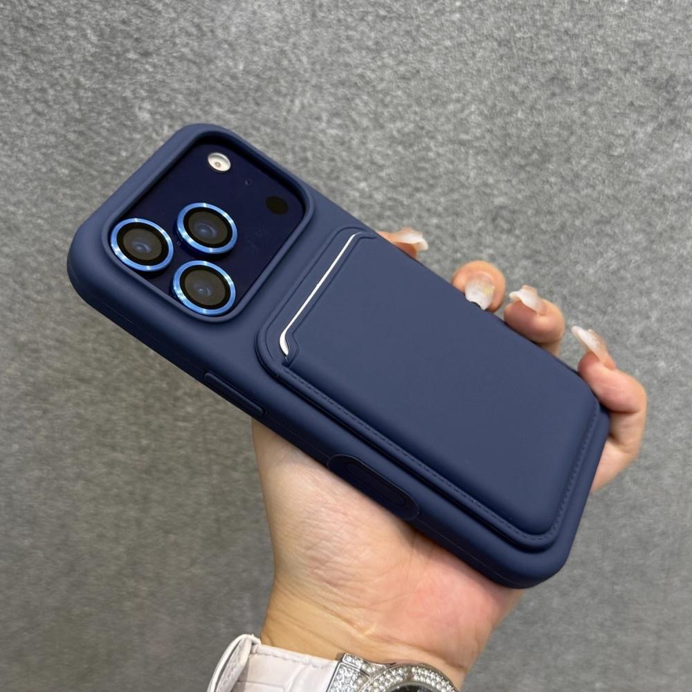 Flüssigsilikon Magnetisch Für Magsafe Geldbörse Steckplatz Halter Hülle Für iPhone 17 Air 16 15 14 13 12 11 Pro Max Weiche Stoßstange Abdeckung