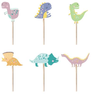 Dinosaur Toppers 6 Pcs.