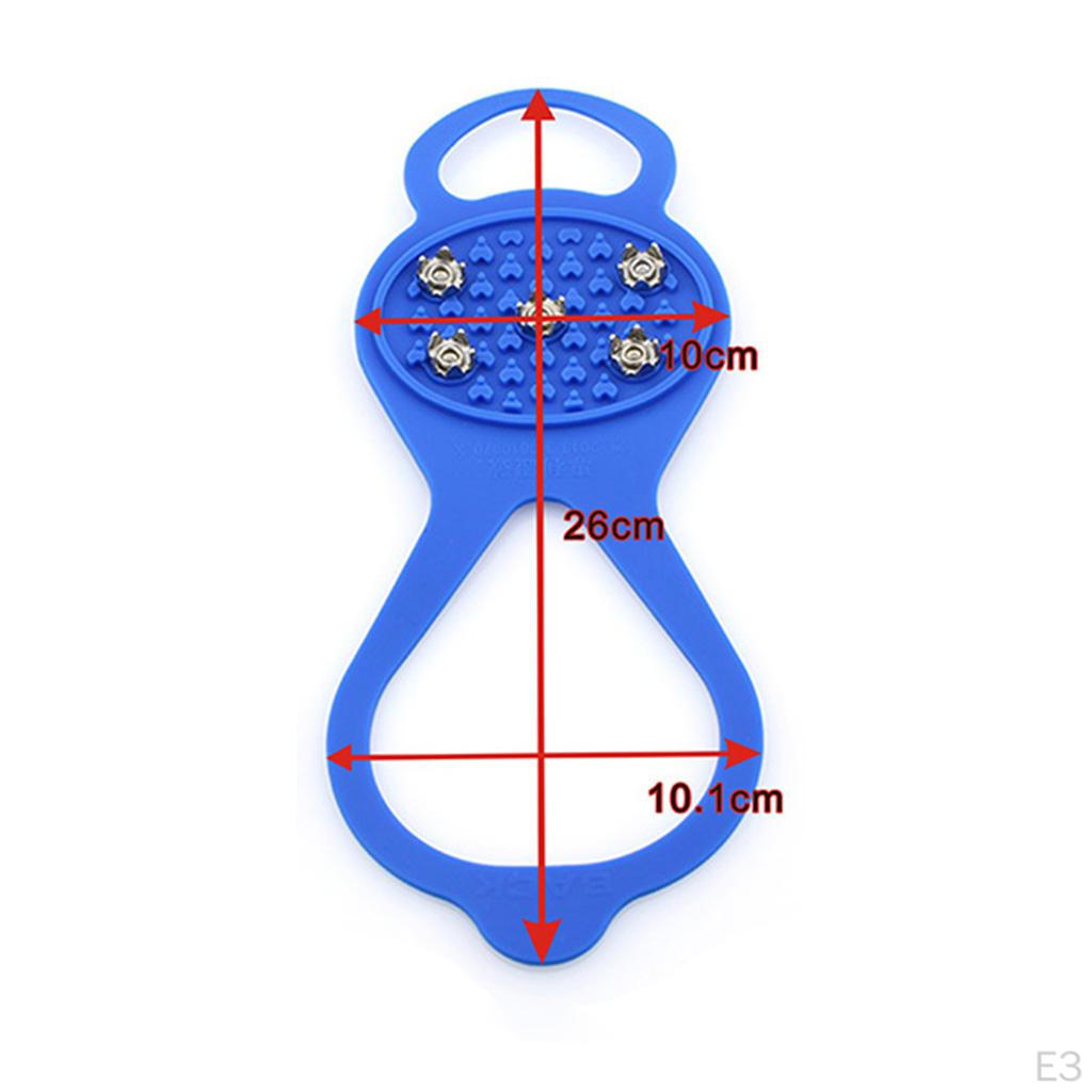 Cleats Silicone 5 Over Footwear Anti-Slip