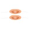 2 Stück Hochtöner Schwingspule 25mm 0.98in Kalotte Schwingspule Hochtöner Zubehör für Lautsprecherreparatur
