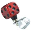 Abfer Car Steering Wheel Dice Power Steering Wheel Assist Grip Holder for Speed Steering Wheel Booster Rotation Grip for Car and Spinner, Shape,