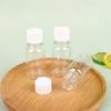 5 Piezas 60ML Botellas Pequeñas de Plástico Botellas de Chupito de Jengibre Con Tapas Botellas Mini de Jugo Contenedor de Botella de Líquido Reutilizable A Prueba de Fugas