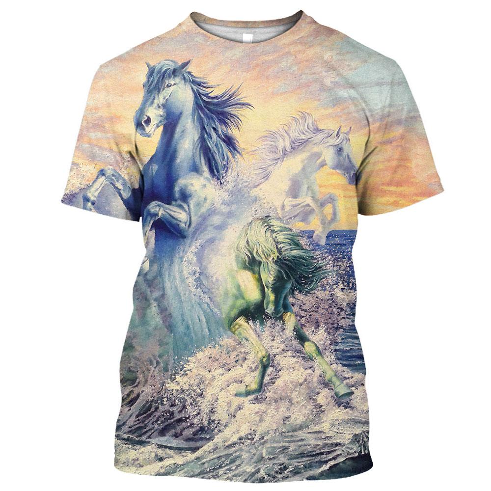 Animal World Sweat Blood BMW Collection 3D Printed T-Shirt Summer Unisex O-Neck Casual Top Streetwear S 1179₽