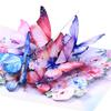 3D Geburtstagskarten Grußkarten Umschläge mit buntem Schmetterling und Blume Grußkarten für Geburtstag, Feiertag