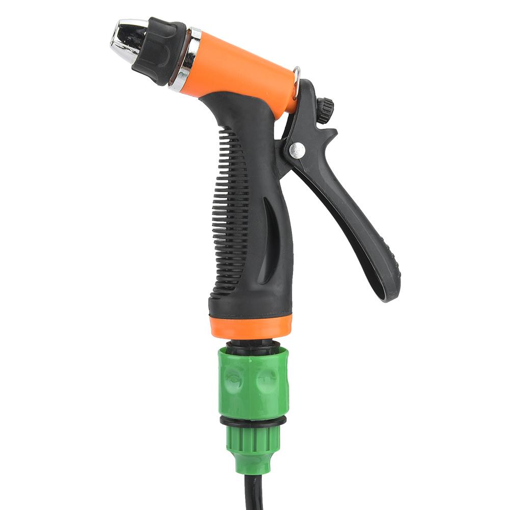 12V Elektrische Autowaschpumpe Reinigungspistole Waschset mit Nippelanschluss