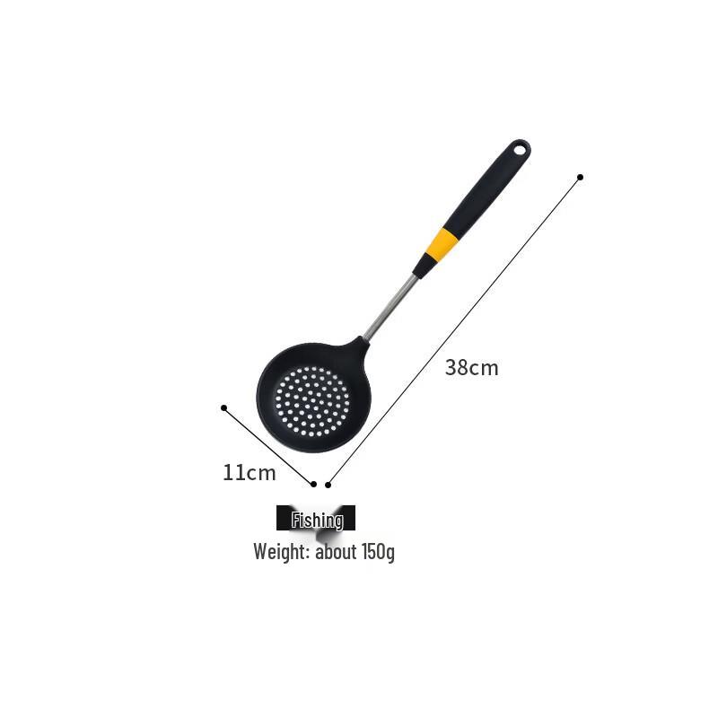 MDNG Silicone & Stainless Steel Kitchen Utensil Set