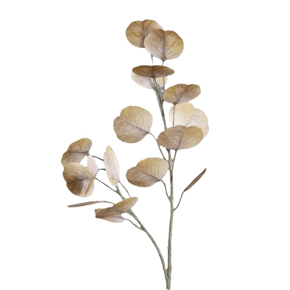 Plastic Material Artificial Eucalyptus Plant 1 Pcs Pack Long Pole Eucalyptus  Table Decor