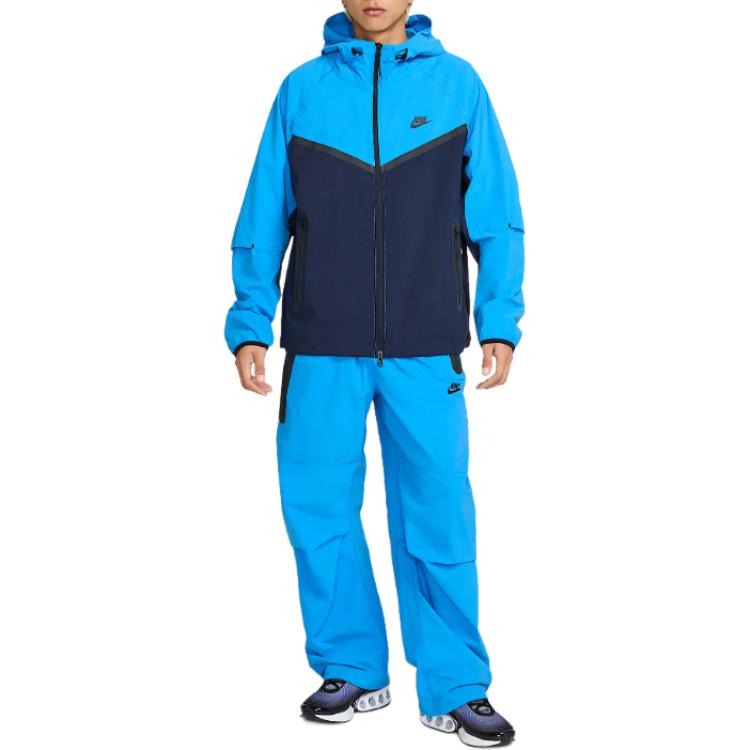 Nike Jacket Men's Obsidian Color/Light Photo Blue HV6514-451