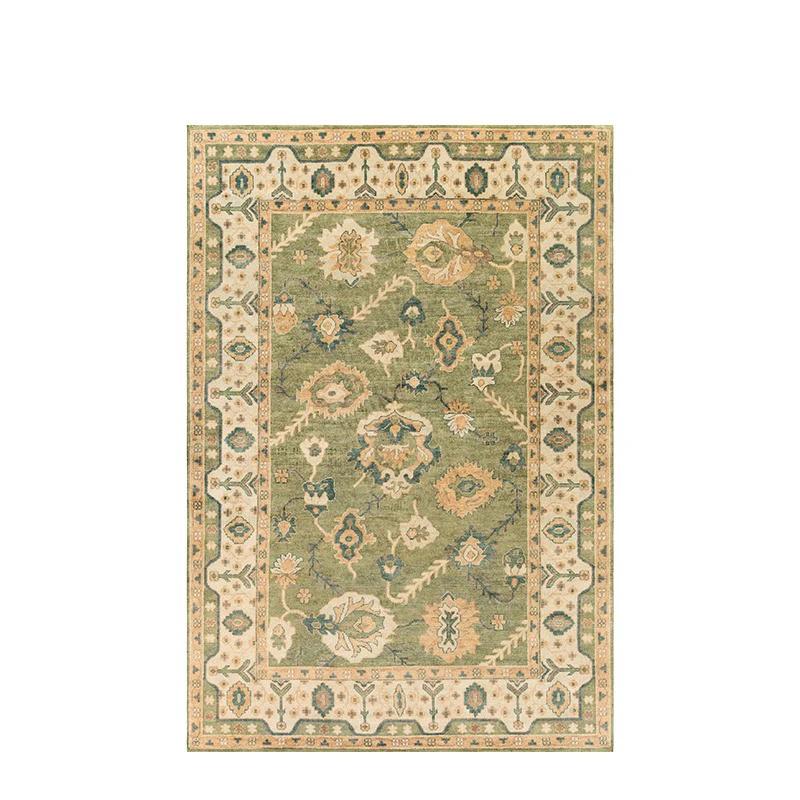 Vintage Boho Living Room Carpet Traditional French Luxury Rugs for Home Decor Popular Fashion Non Slip Coffee Table Floor Mats